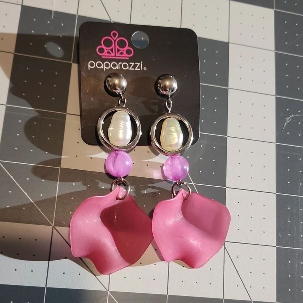 Pink Earrings